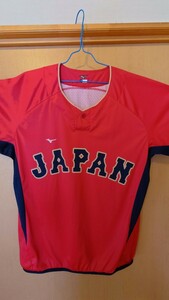 ミズノプロ 2023WBC日本代表 オーセンティックビートアップ Oサイズ レッド×ネイビー 侍ジャパン JAPAN MizunoPro