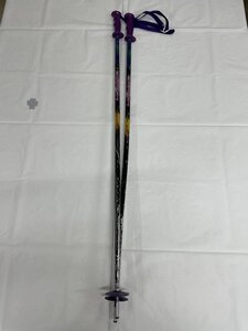 【北見市発】RAPID FIRE RACING スキーストック 黒 95cm