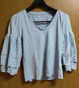 SOFT＆SEXY　Tシャツ 袖レース