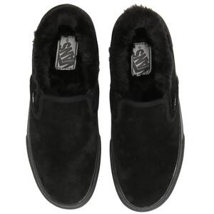 ■バンズ スリッポン ファー ブラック/ブラック 新品 27.0cm US9 VANS SLIP ON FUR V98CF FUR