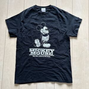 ディズニー WIFFLE 黒 M 半袖Tシャツ ビームス BEAMS ウィッフル オールドミッキー コラボ 別注 ブラック SNOOPY 丸胴 ミッキーマウス