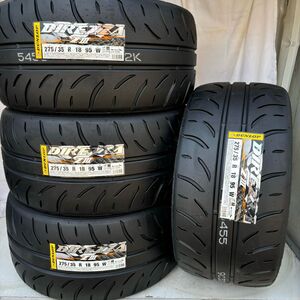 即納 2024年製 新品 ダンロップ DIREZZA ZⅢ 275/35R18 4本 ディレッツァ Z3 スポーツ 最短翌日発送 国内正規品 4本送料込168000円