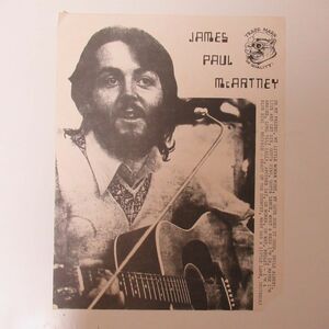 ROCK LP/US Unofficial/James Paul McCartney - James Paul McCartney/Ｂ-12865