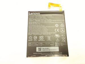 新入荷　Lenovo Ideapad A8-50 A8-50F A5500 S8-50F Tab3 TB3-850F TB3-850M 等用　バッテリー　L13D1P32 3.8V 16.8Wh　中古動作品　