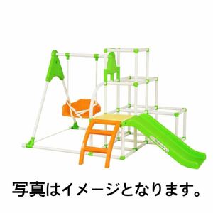 230＊未使用 アガツマ ピノチオ ヘビークル ブランコパークDX 対象年齢 2～5才 屋内用 ブランコ/ジャングルジム/すべり台/鉄棒 現状品＊