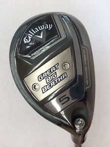 【即決価格】【UT】Callaway キャロウェイ／GREAT BIG BERTHA 2023／23度／SPEEDER NX for Callaway／FLEX S／カバー無し