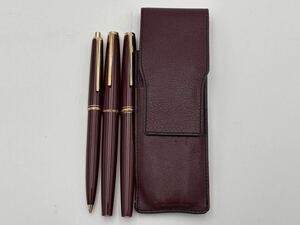 ③ モンブラン 3本 14K 585 万年筆 シャーペン ペン先 MONTBLANC ジャンク扱