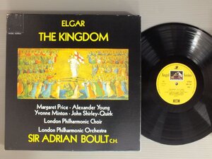 ●英LP ADRIAN BOULT-MARGARET PRICE -ALEXANDER YOUNG-YVONNE MINTON-JOHN SHIRLEY-QUIRK/ELGAR-THE KINGDOM●