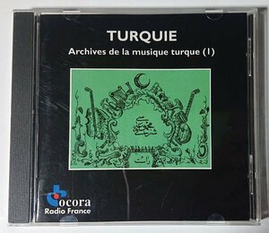 【OCORA C560081 】オスマン・トルコの栄光～トルコ音楽SP復刻シリーズ！Turquie - Archives De La Musique Turque