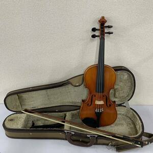 【N1】 Suzuki No.200 1/2 バイオリン ケース付き 弓 ヴァイオリン 鈴木 スズキ 1799-17