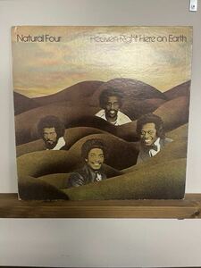 US ORIG/Natural Four - Heaven Right Here On Earth/New Soul/Mellow Groove/Leroy Hutson/Curtom