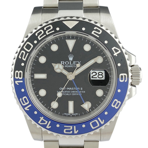 ロレックス ROLEX GMTマスター2 116710BLNR 腕時計 SS 自動巻き ブラック メンズ 【中古】