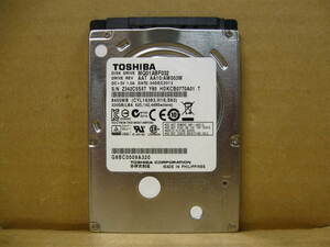 ▽TOSHIBA MQ01ABF032 320GB SATA 5400rpm 2.5型 7mm HDD 中古 東芝