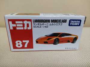 No.87 ランボルギーニ ムルシエラゴ(サスペンション)トミカ ミニカー 1/62 送料290円～