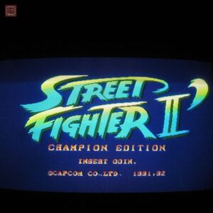 1円〜 カプコン/CAPCOM ストリートファイターIIダッシュ STREET FIGHTER 2’ イン取帯純正 箱付 動作確認済【20