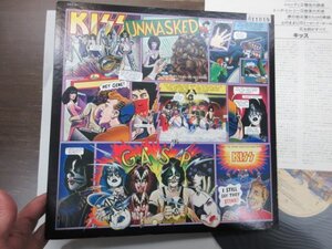 MY8｜LP【Casablanca JP MAT: 25S-3 】KISS（キッス）「仮面の正体」