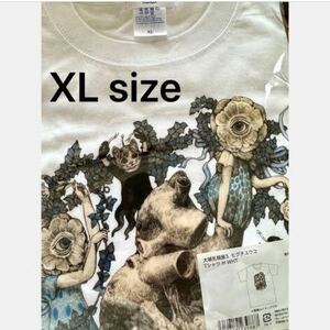 大哺乳類展3 Tシャツ ヒグチユウコさん HEART 心臓 XL