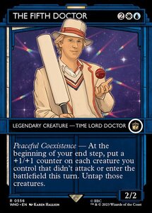 MTG ■金/英語版■ 《５代目ドクター/The Fifth Doctor》★ショーケースFOIL★ ドクター・フー WHO