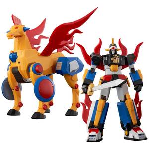 【中古】RIOBOT タイムボカンシリーズ ヤットデタマン 大巨神＆大天馬 ノンスケール ABS＆ダイキャスト製 塗装済み完成品 アクションフィギ