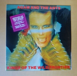 ADAM AND THE ANTS「KINGS OF THE WILD FRONTIER」米ORIG [NJE規格EPIC] ステッカー有シュリンク美品