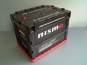 日産純正 nismo コンテナボックス 20l 数量限定品 収納ケース M35 WC34 ステージア Y12 Y11 ウイングロード C11 ティーダ B17 シルフィ N17