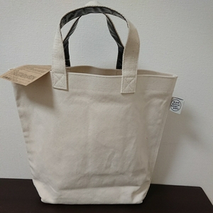 新品■SIAM BOTANIC GARDEN & CAFE トートバッグ M アイボリー 帆布？！ ★