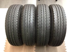 ★激安特別価格 1シーズンのみ使用 バリ溝 ヨコハマ ブルーアースVan RY55 195/80R15 2023年製造 ハイエースなどにオススメ★