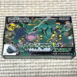 〈箱説付属・動作確認済み〉 GBA ゲームボーイアドバンス ポケットモンスターエメラルド Pokemon Emerald