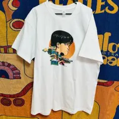 AKIRA 正太郎　戦闘　Tシャツ 夏服 男性  アニメ 映画 レトロ