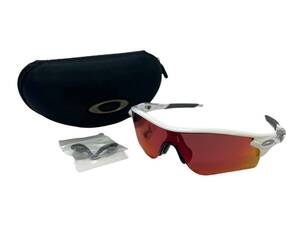 OAKLEY/オークリー RadarLock Path レーダーロックパス OO9206-26 スポーツサングラス PRIZMレンズ 鼻パッド/ケース付き 現状品 (47752N1)