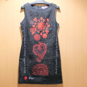 中古★Desigual デシグアル レディース ノースリーブ ワンピース サイズ38