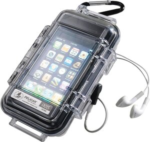 新品 PELICAN i1015 CASE ペリカンケース iPodケース カラー:ブラック 外寸:17 x 9.9 x 4.7 cm ケース用品 [1A-56815]