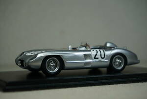 1/43 ”20号車” ルヴェー 1955 ルマン spark Mercedes-Benz 300 SLR #20 Le Mans 24h Levegh Fitch メルセデス ベンツ 300SLR 