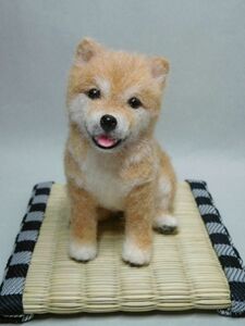 羊毛フェルト　柴犬　ハンドメイド