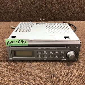 AV11-693 激安 カーステレオ CDプレーヤー SUBARU 86201SA370 L37 560306208C CD FM/AM オーディオ 通電未確認 ジャンク