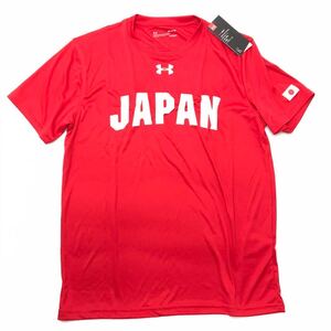 UNDER ARMOUR HEATGEAR JAPAN 日本 放熱 速乾 半袖 Tシャツ 赤[1359644-600サイズ SM