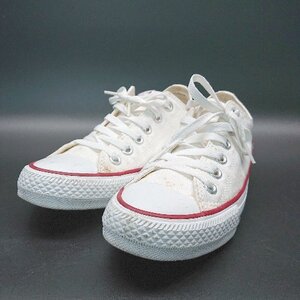 ◇ CONVERSE コンバース NEXTAR110 キャンバス生地 ローカット ストリート スニーカー サイズ24.0 ホワイト レディース E