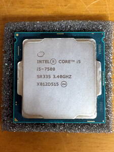 ☆　Intel Core i5 7500 　3.40GHz/動作確認済/1個 　☆