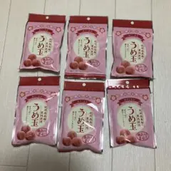 うめ玉 35g x6袋セット テラモトうめ玉