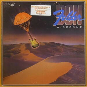 ◆激レア!白ラベプロモ!Eagles!ダブル洗浄済!★Don Felder★『Airborne』USオリジLP #59718