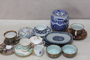 ☆★ki■茶器 陶器 カップ&ソーサー いろいろまとめて Floral フローラル / MARUI / TEA ROAD 5000 / OHASHI / いろは窯 仁祥窯 古伊万里