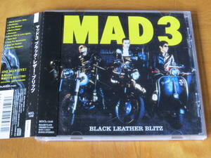 マッド3 MAD3/BLACK LEATHER BLITZ 帯付き