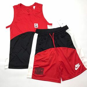 ナイキ(NIKE)(メンズ)バスパン バスケットボールウェア スターティング5 ブロックショートパンツ DQ5827-011DQ5829-657サイズL上下セット