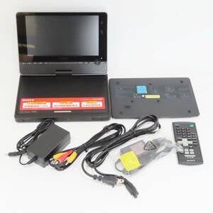 M11 動作確認済 SONY ソニー ポータブルDVDプレーヤー DVP-FX850 バッテリー/リモコン/ACアダプタ/電源コード/カーアダプター 等付属