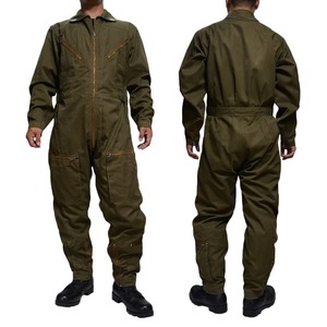 イタリア軍放出品 フライトスーツ 空軍 つなぎ 飛行服 OD [ 55 / 可 ] military パイロットスーツ