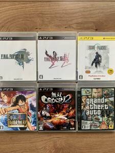 PS3ソフト6本セツト