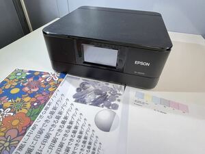 ★キレイ印刷OK EPSON EP-880AB インクジェットプリンター 複合機 おまけインク付 A4 自動両面印刷 6色インク 中古品 管理J957