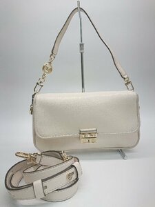 ◇ MICHAEL KORS 2WAY ブラッドショウ コンバーチブル ハンド ショルダー バッグ アイボリー系 レディース P