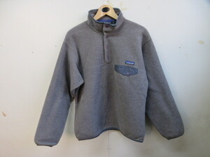 patagonia　パタゴニア　フリースジャケット　ハーフジップ　グレー系　Mサイズ