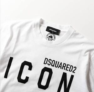 Tシャツ DSQUARED2 ディースクエアード ICON S79GC0003 XL サイズ 新品 未着用 定価42,900円